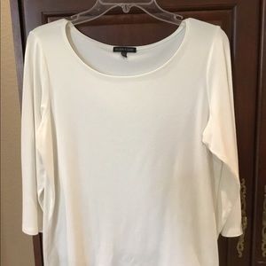 Eileen Fisher Cream Top